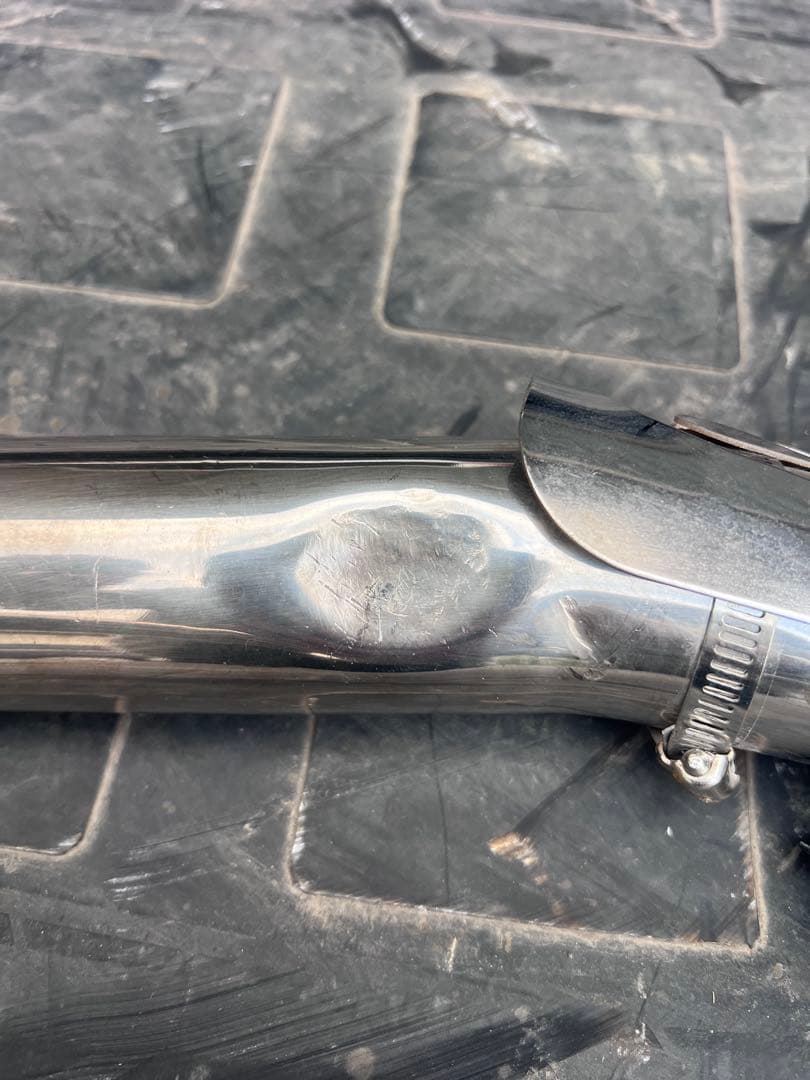 マグナ250 ハリケーンスラッシュカットマフラー