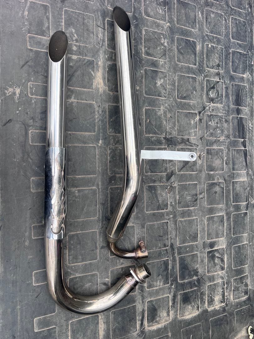 マグナ250 ハリケーンスラッシュカットマフラー