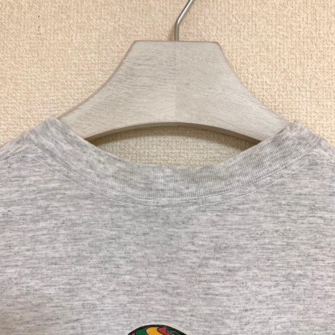 80s 後期 STUSSY 黒タグ USA製 ラスタ シャドーマン NIKE M