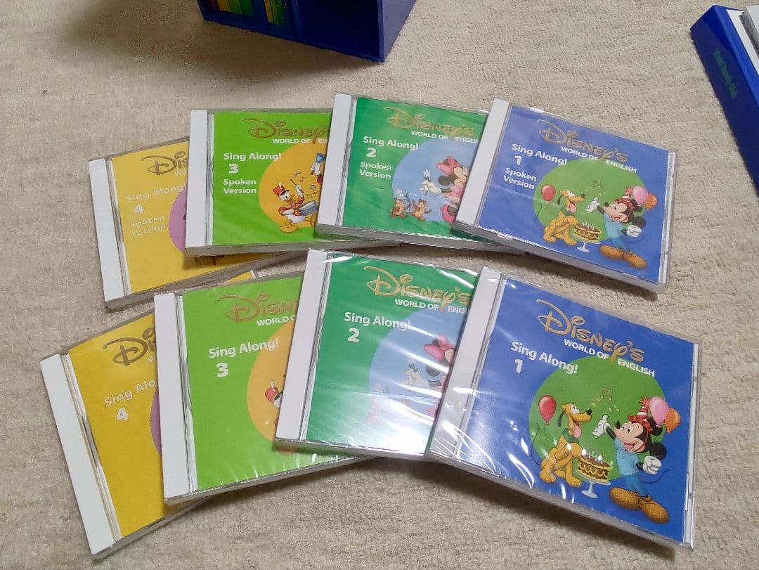 DWE ディズニー英語システム シングアロング/CD/DVD/絵本