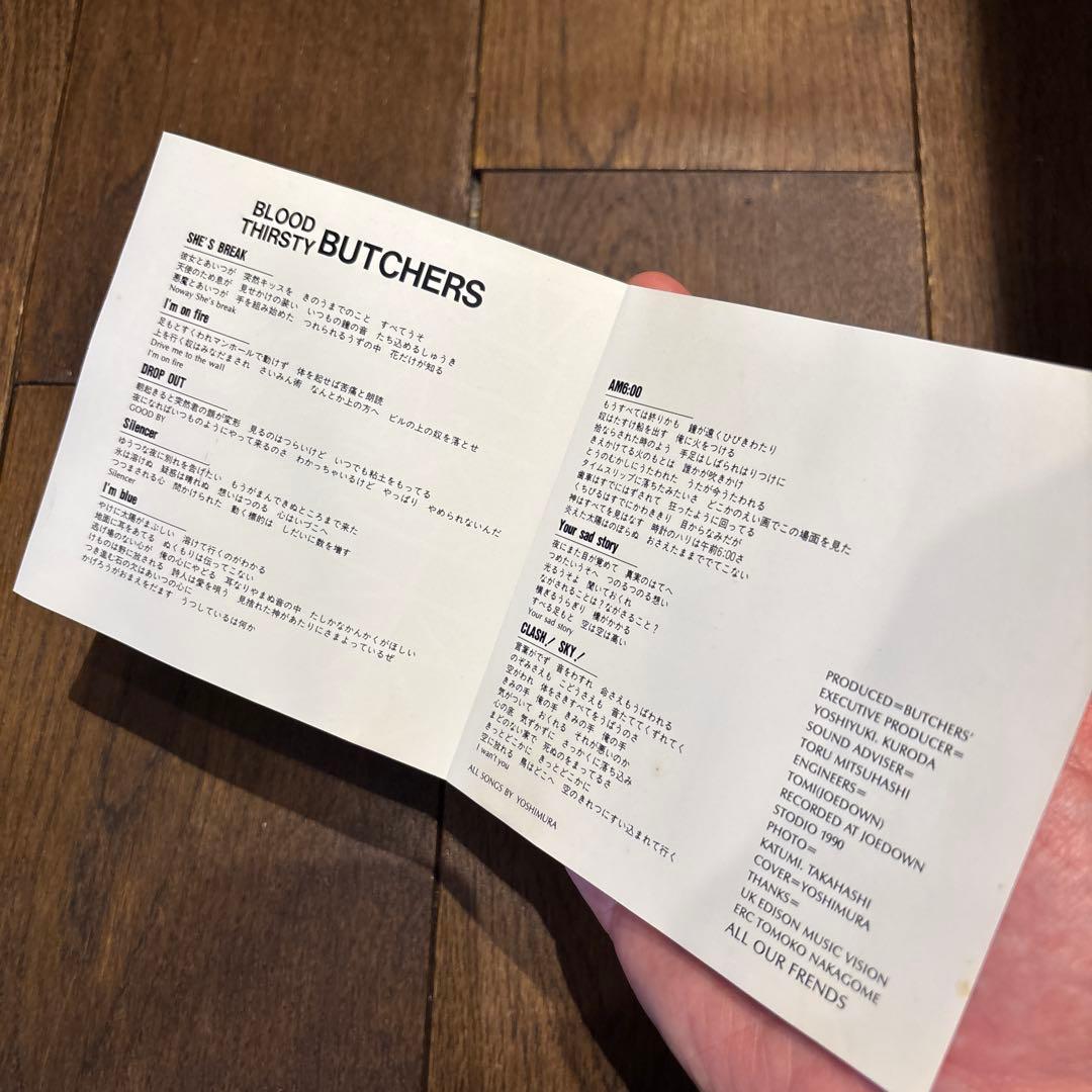 【廃盤レア】幻の1st BLOODTHIRSTY BUTCHERS