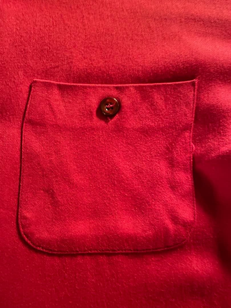 50's Towncraft レーヨンシャツ ワインレッド