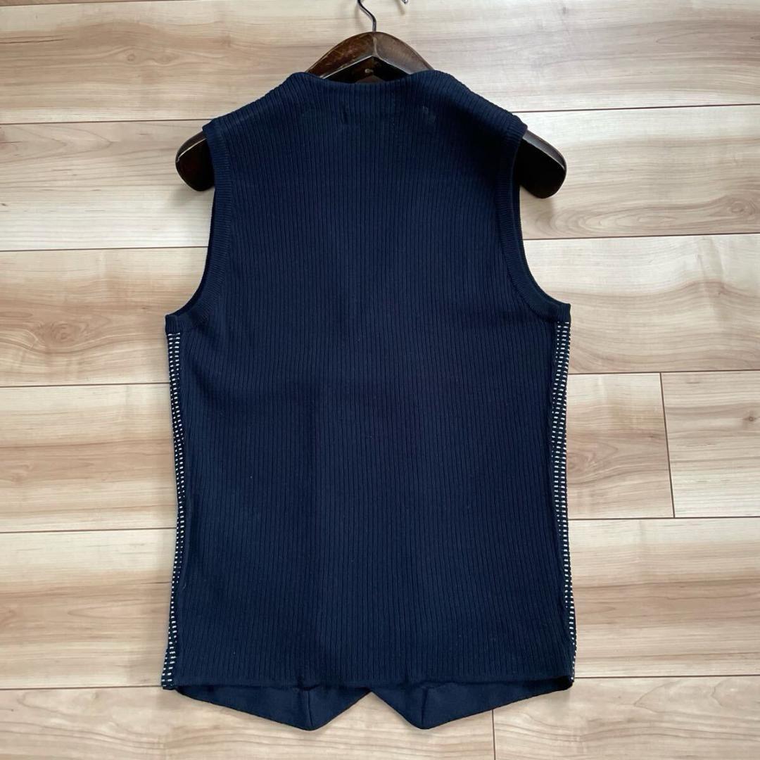 【極美品】LARDINI ラルディーニ ニット ダブル ジレ