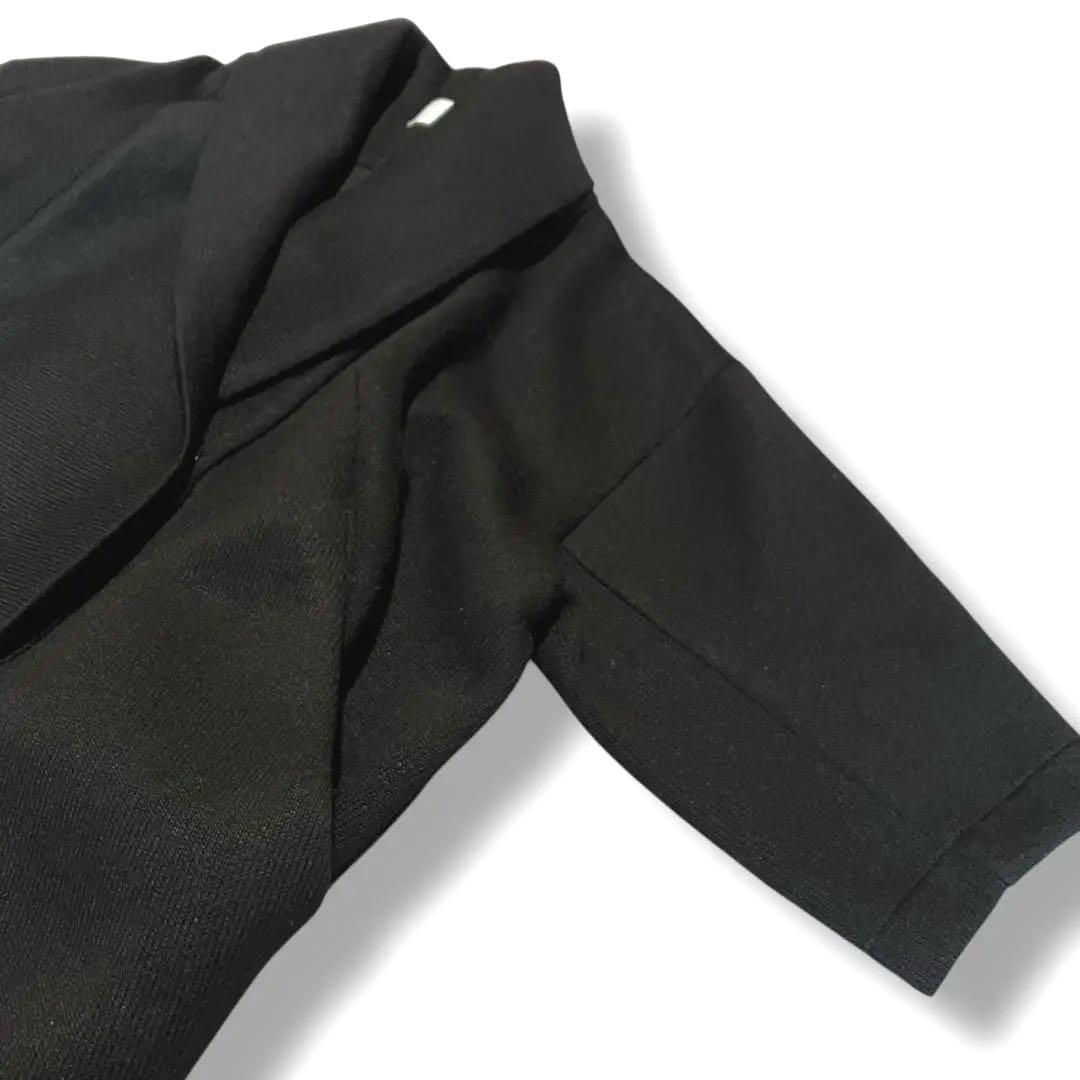 アパルトモン✨ リアリティスタジオ✨ウールコクーンコート　ロング　ブラック　XS