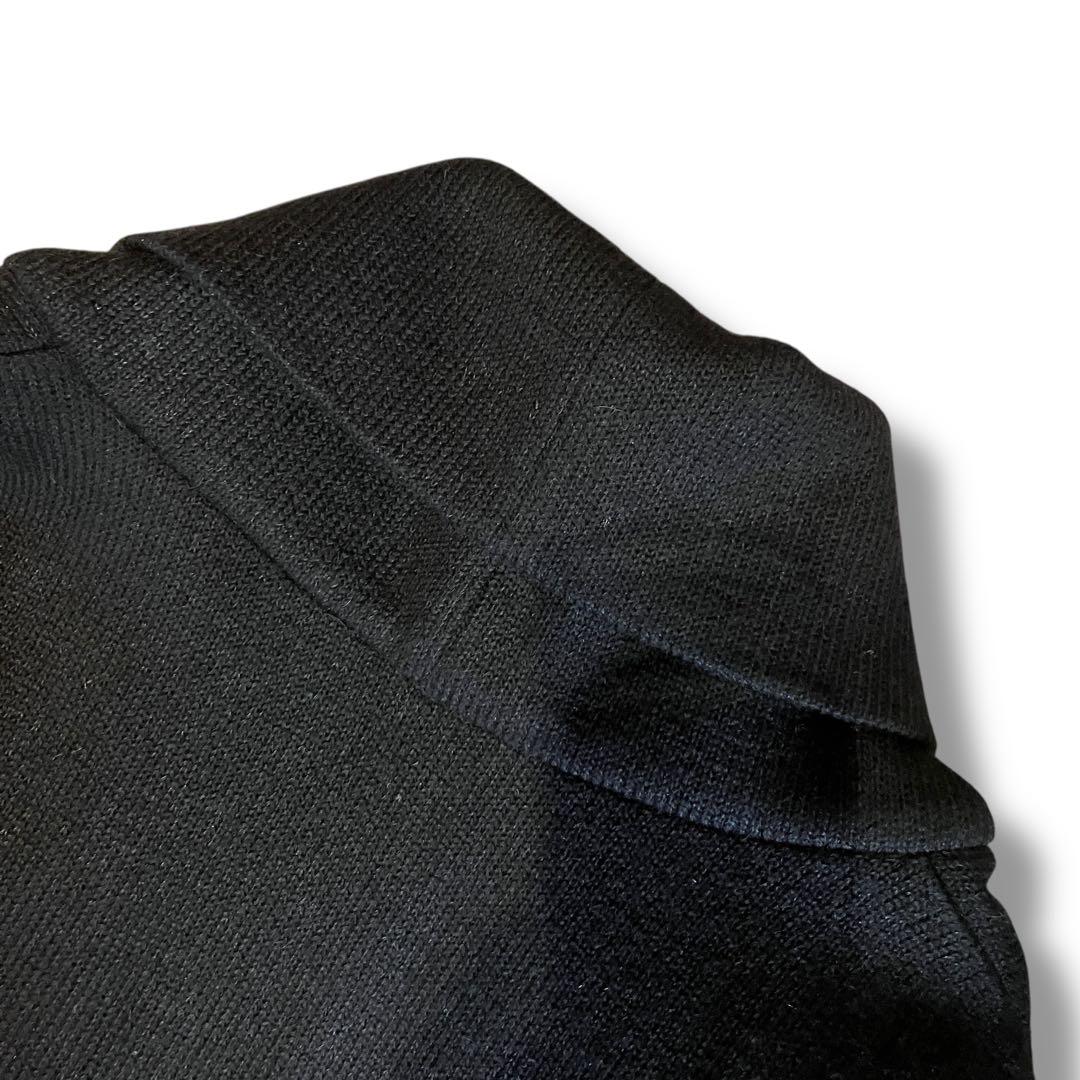 アパルトモン✨ リアリティスタジオ✨ウールコクーンコート　ロング　ブラック　XS