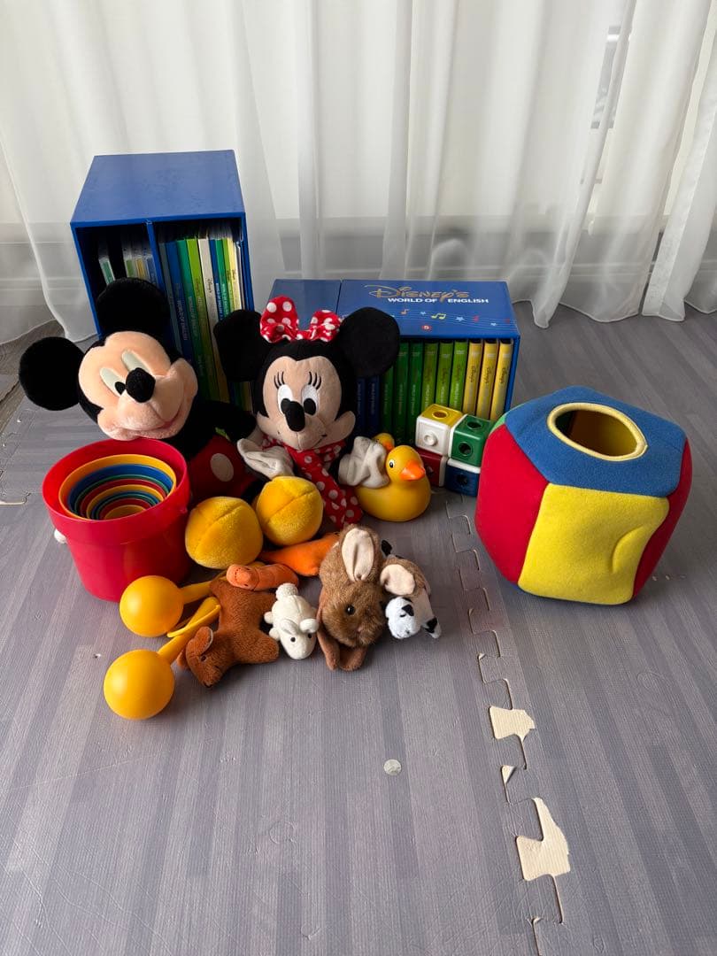 ディズニー 英語システム　絵本セット 12巻　シングアロング　プレイアロング