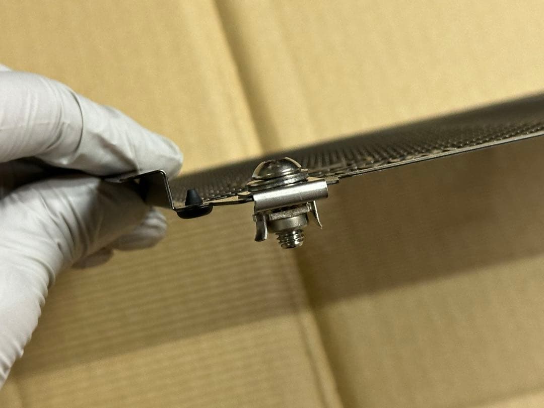 ZX4RR / ZX4R トリックスター ラジエーターガード ブラックメッキ