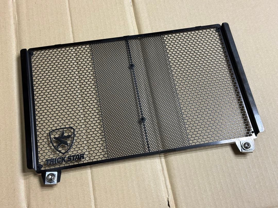 ZX4RR / ZX4R トリックスター ラジエーターガード ブラックメッキ
