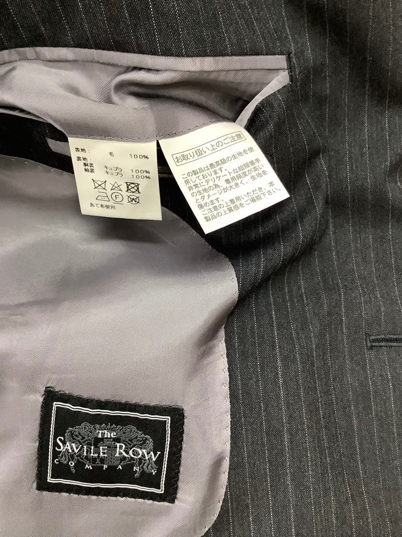 メンズ スーツ　BE5 SAVILE ROW 新品　※パンツの傷・丈 要確認