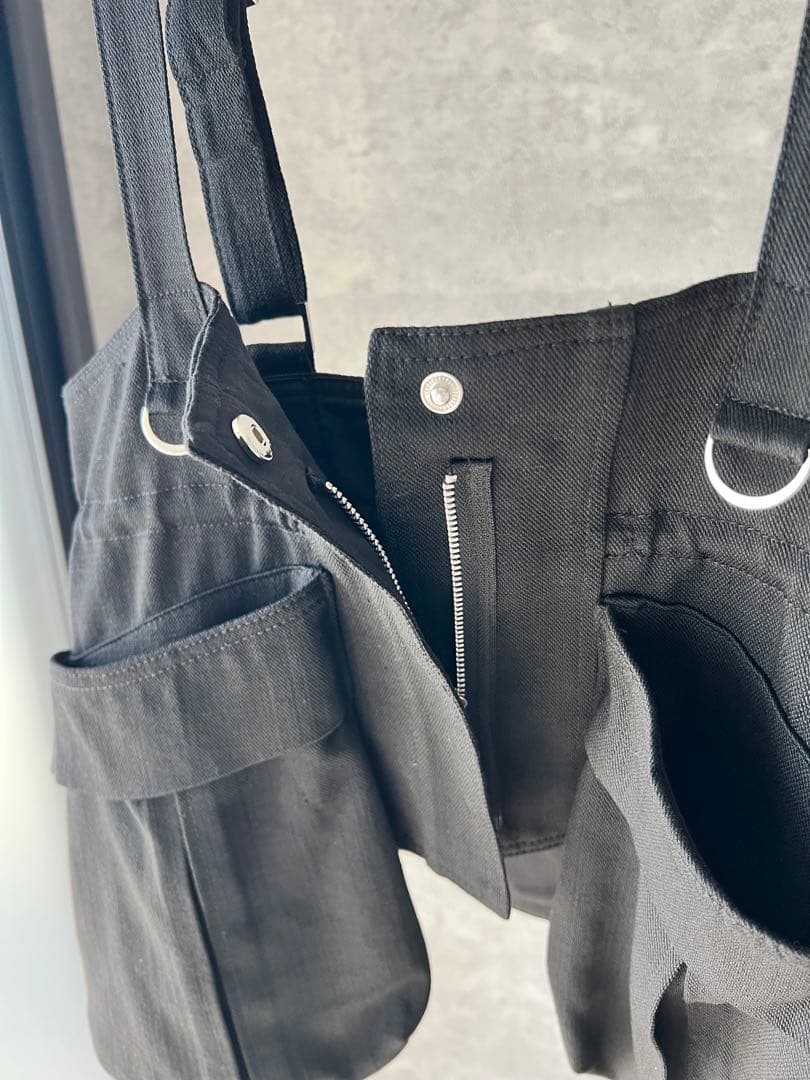 UN3D コルセットディティールベルト・ブラック