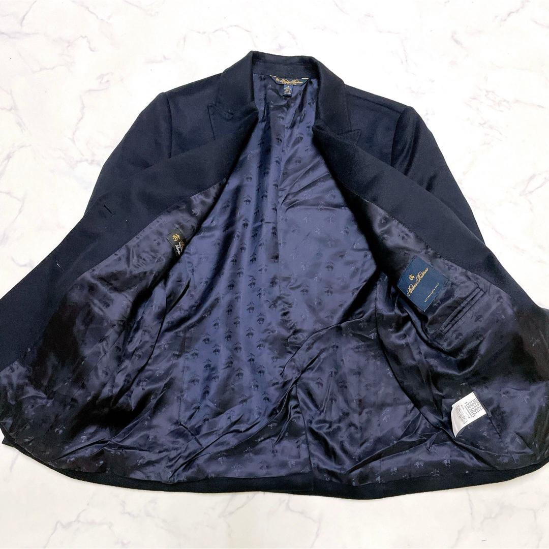 極美品 ブルックスブラザーズ テーラードジャケット カシミヤブレザー 8 M