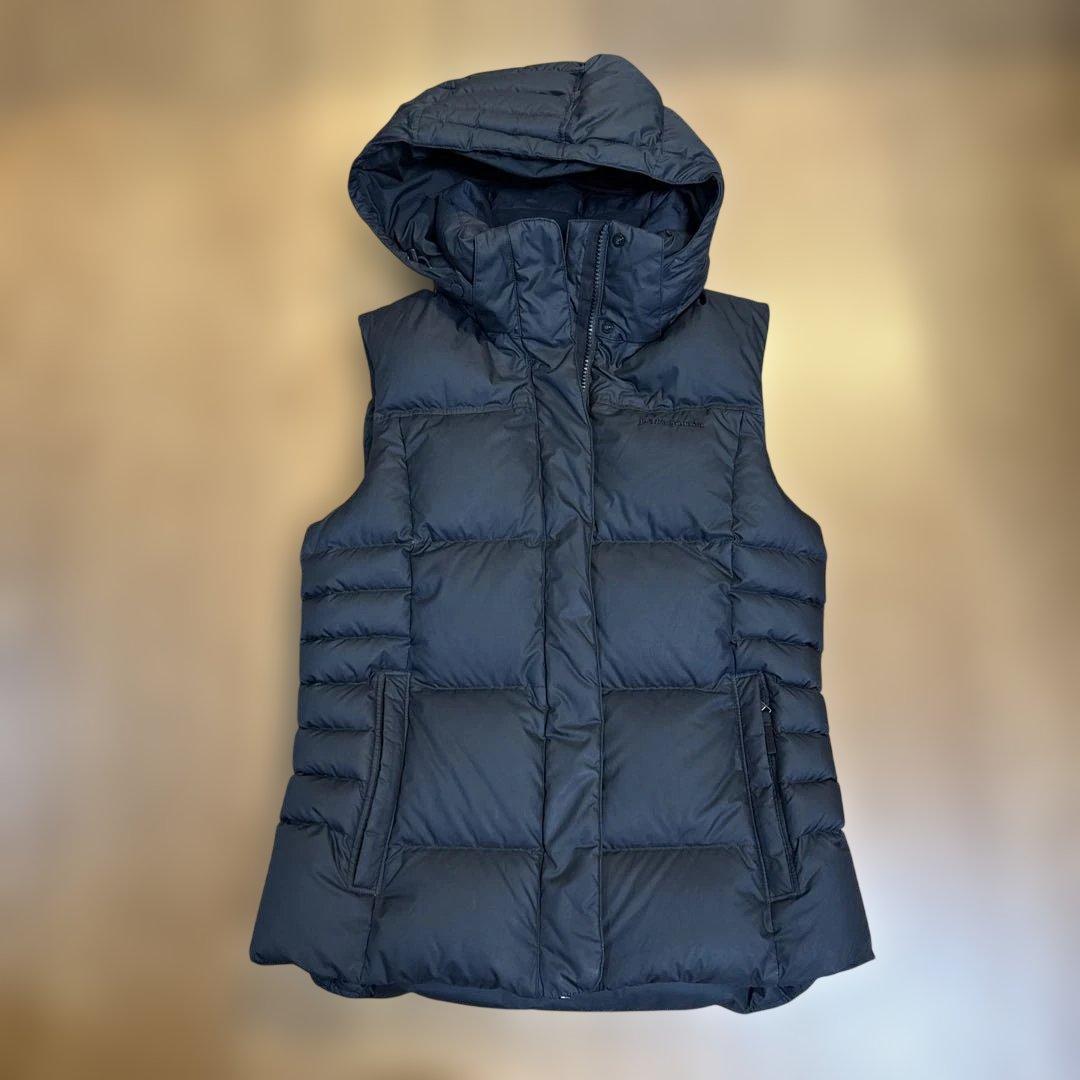 希少モデル　パタゴニア　ダウンベスト　レディース　サイズS ブラック