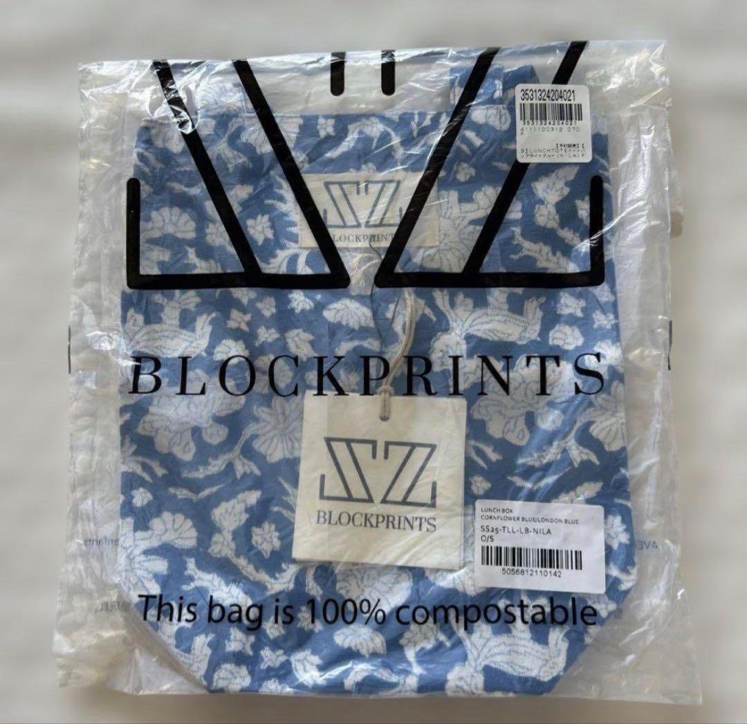 【新品未使用】sz blockprints ランチトートバッグ ロンハーマン