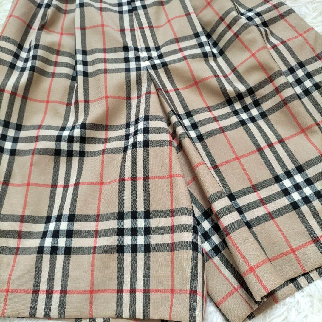 ★美品★Burberrys バーバリー キュロットパンツ ノバチェック L