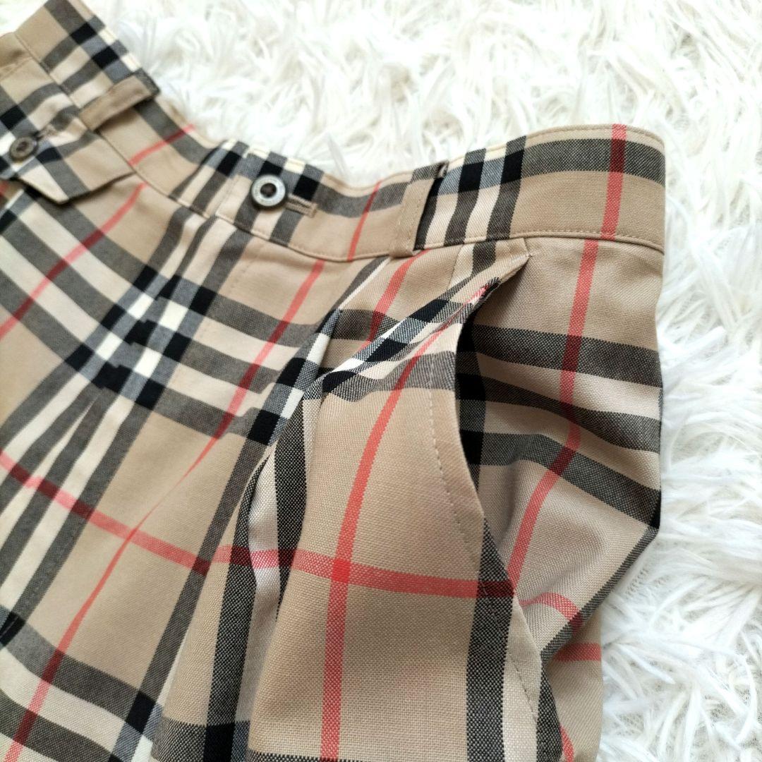 ★美品★Burberrys バーバリー キュロットパンツ ノバチェック L