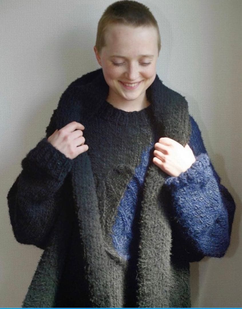 kota gushiken 手編みマフラー