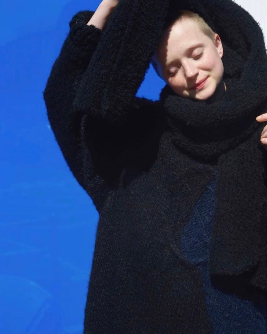 kota gushiken 手編みマフラー