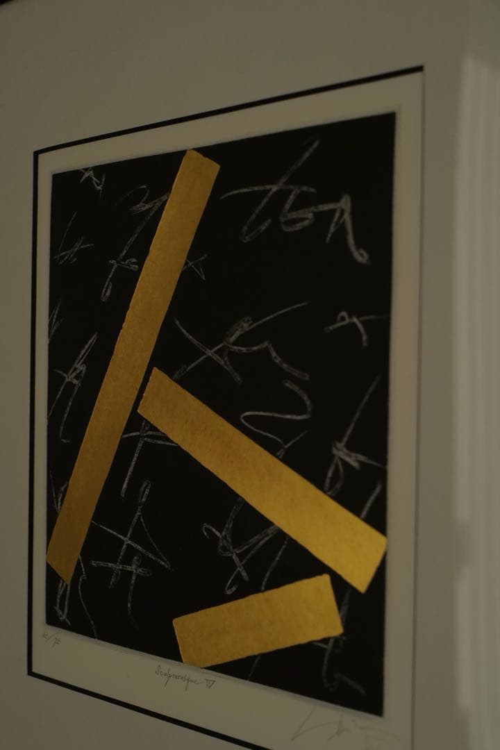 抽象画2 Contemporary Art 　検)Cy Twombly