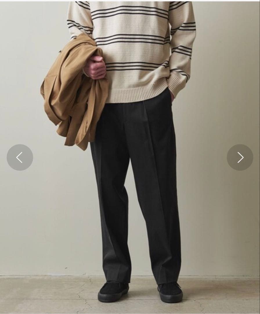 ＜Steven Alan＞ ツイル インワンプリーツ スラックス