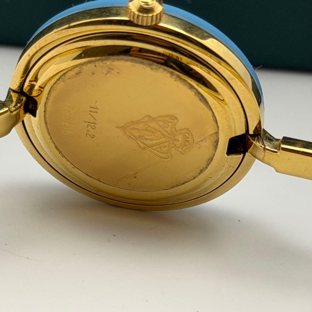 【デッドストック】グッチ　チェンジベゼル　クォーツ　ベゼル11個付　11.12