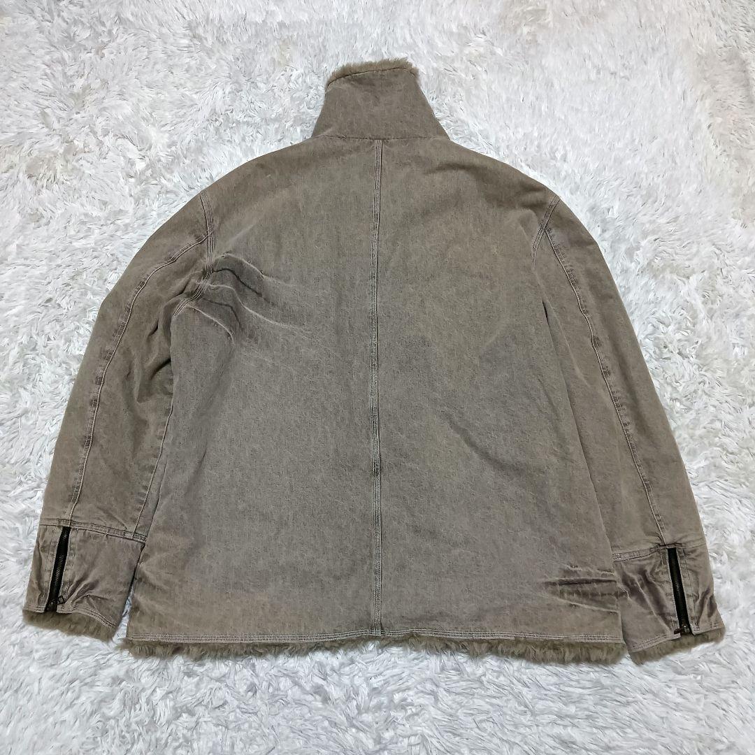 AVIREX　フライトジャケット　ミリタリー　B-3　ファー　4L　大きいサイズ