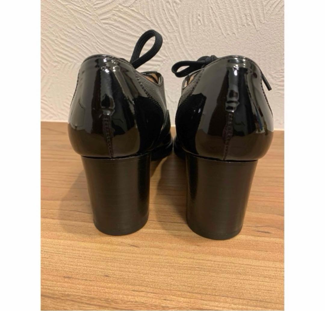 銀座ヨシノヤ　レースアップシューズ　美品　新品　22.0