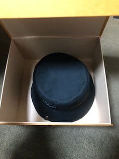 ルイヴィトン 帽子 ブラック シャポーLVシティー Mサイズ バケットハット