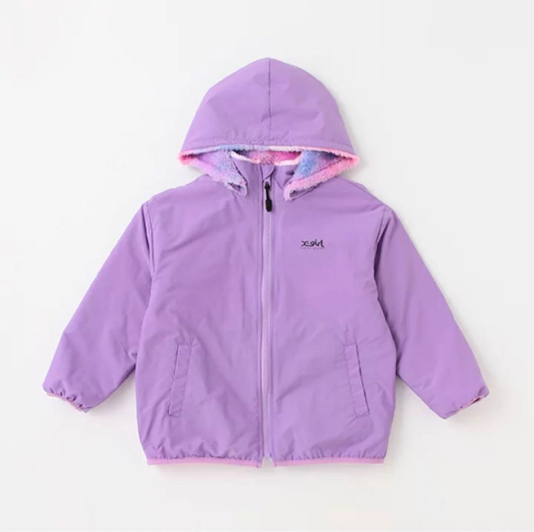 X-girl タイダイ柄 フリース　130 新品