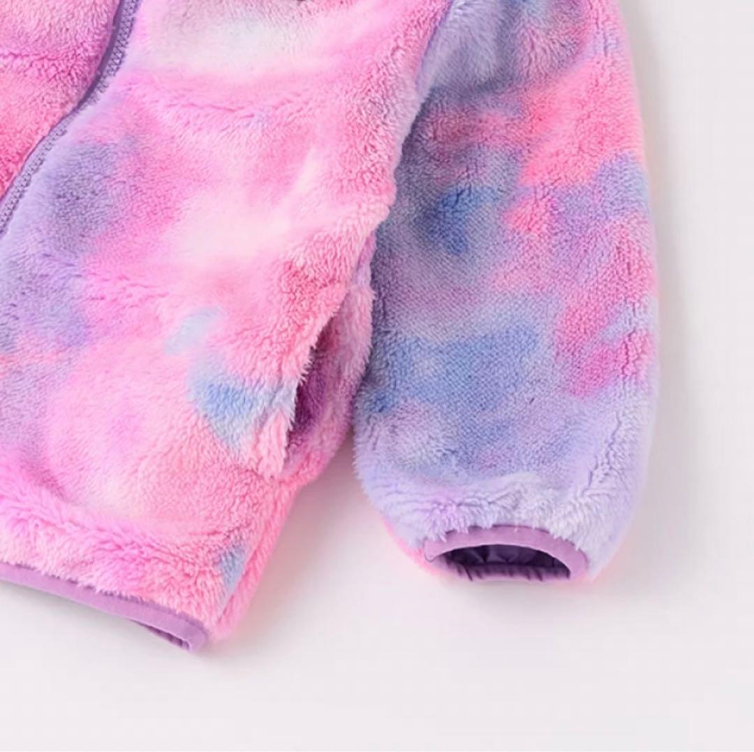 X-girl タイダイ柄 フリース　130 新品