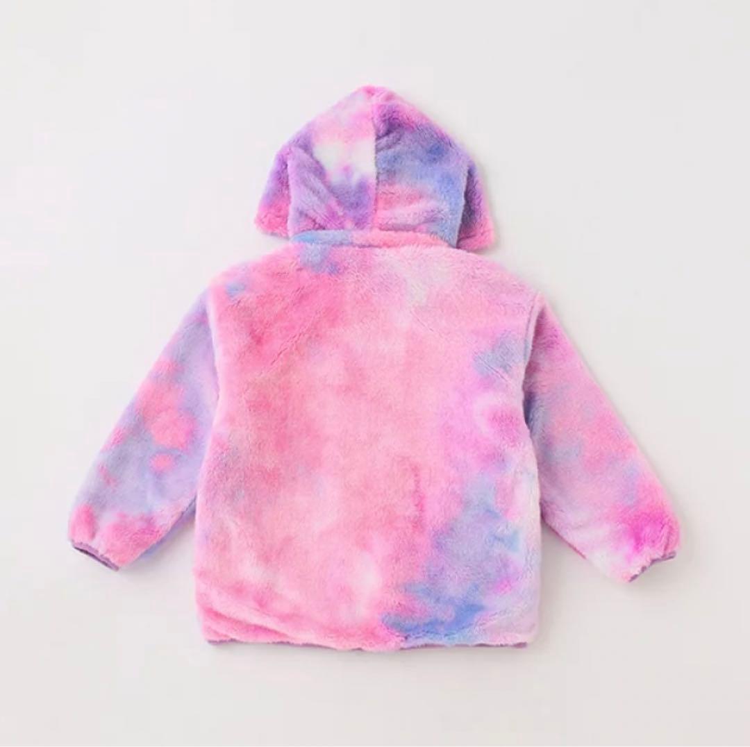 X-girl タイダイ柄 フリース　130 新品