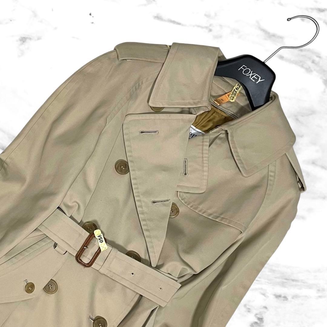 着丈110 ✨バーバリー✨ロングトレンチコート ライナー付き38 クリーニング済