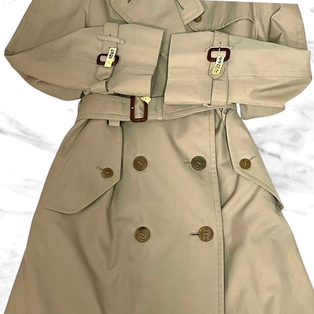 着丈110 ✨バーバリー✨ロングトレンチコート ライナー付き38 クリーニング済
