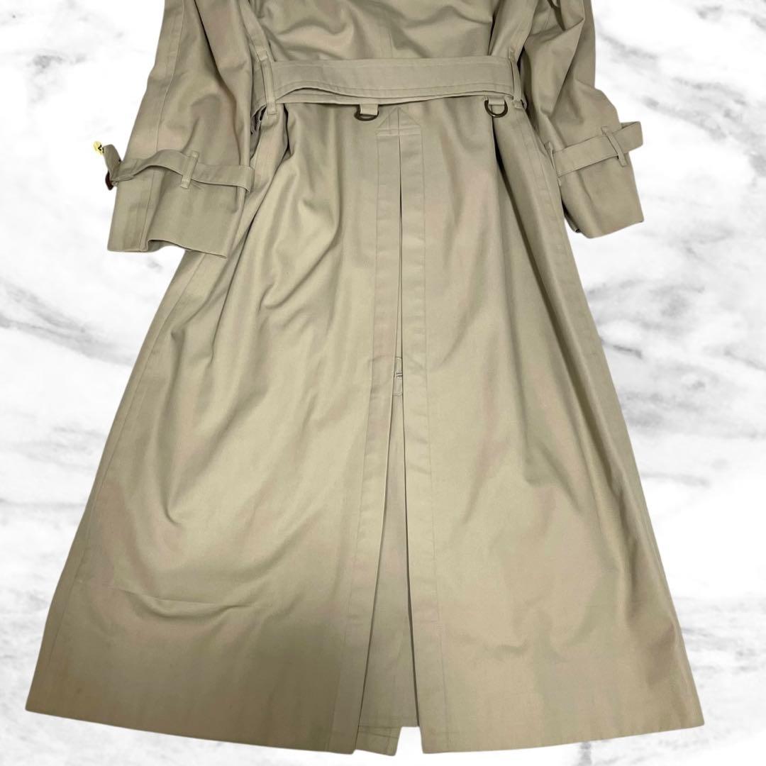 着丈110 ✨バーバリー✨ロングトレンチコート ライナー付き38 クリーニング済