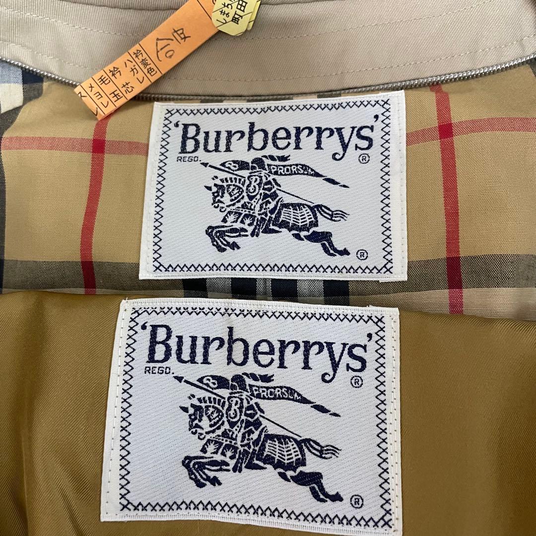 着丈110 ✨バーバリー✨ロングトレンチコート ライナー付き38 クリーニング済