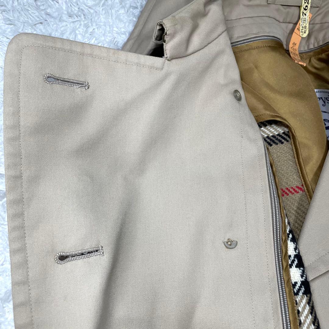 着丈110 ✨バーバリー✨ロングトレンチコート ライナー付き38 クリーニング済