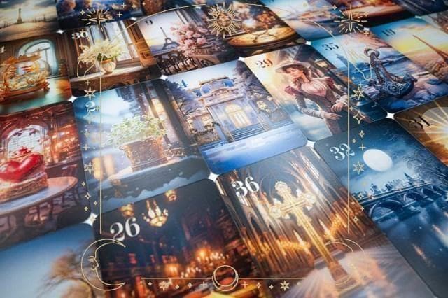 【正規品ルノルマンカード】数量限定で作られた希少入手困難品✨冬のパリのルノルマン