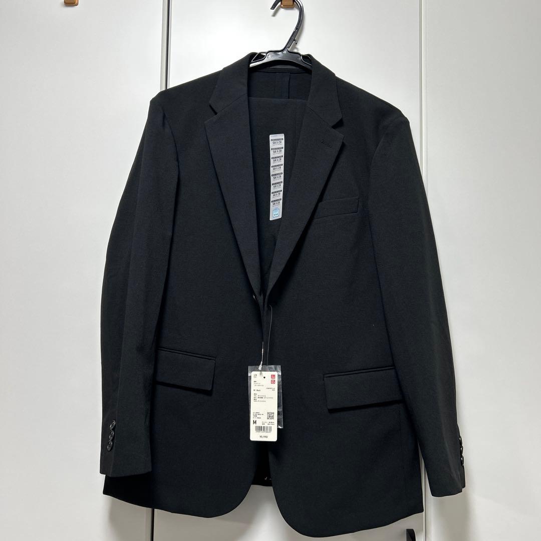 UNIQLO　感動ジャケット&感動パンツ　ブラック・グレーセット（サイズ表記有）