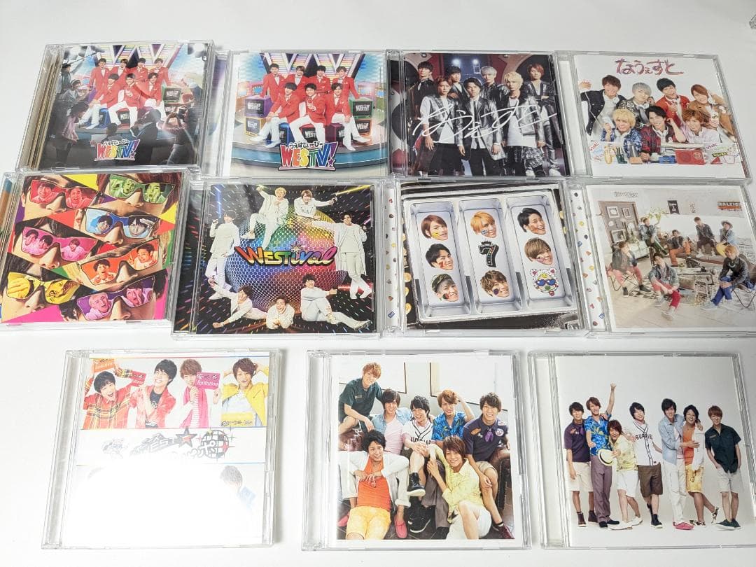 WEST. シングルCD、アルバム 94本セット　まとめ売り