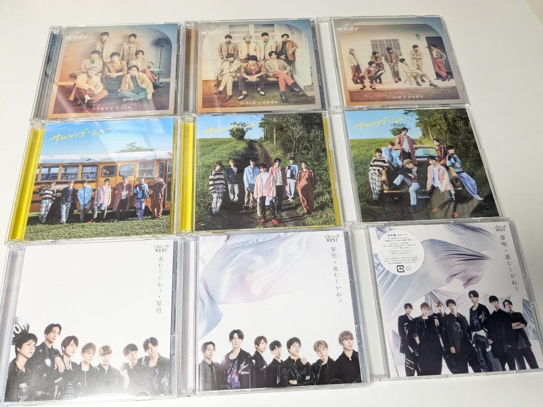 WEST. シングルCD、アルバム 94本セット　まとめ売り