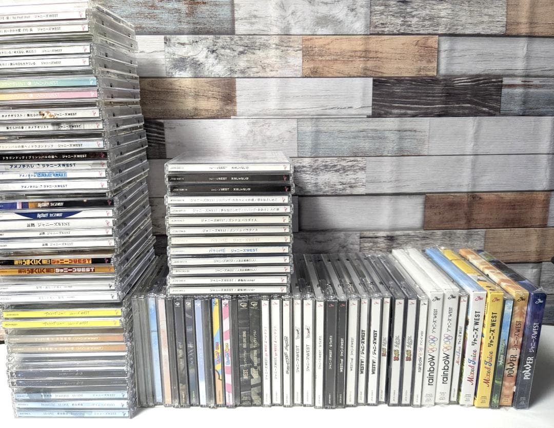 WEST. シングルCD、アルバム 94本セット　まとめ売り