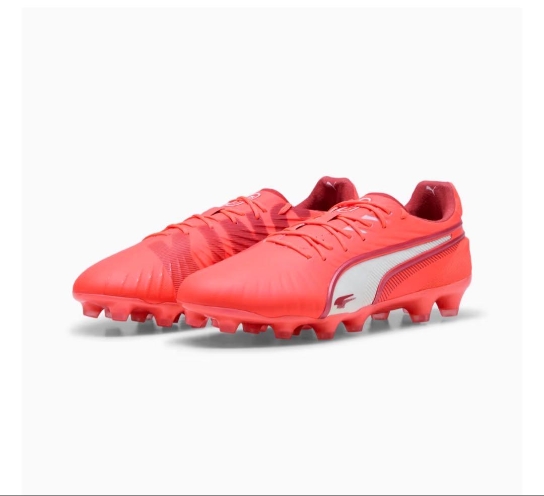 Puma King サッカーシューズ オレンジ