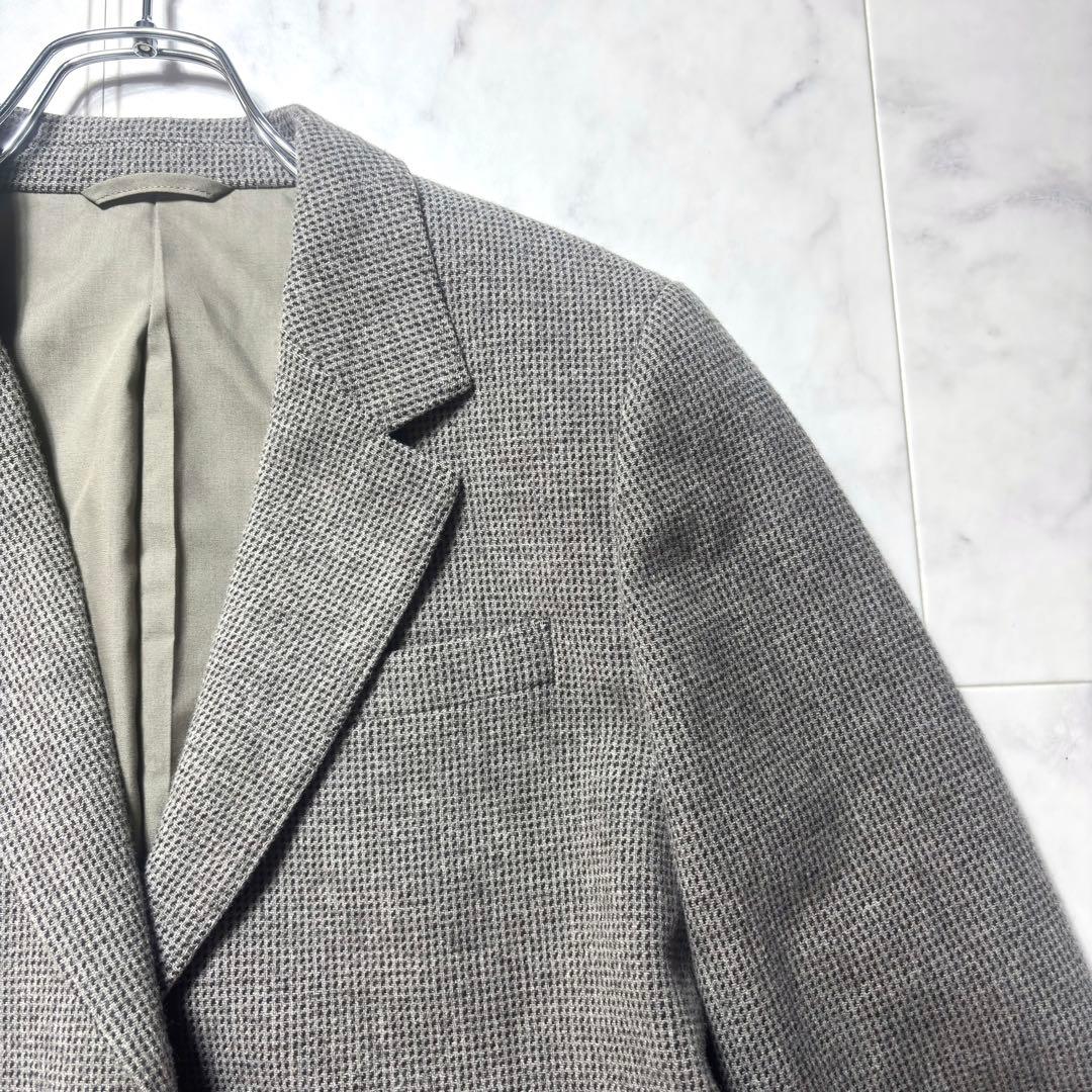 美品✨マーガレットハウエル ウール100% テーラードジャケット バーズアイ L