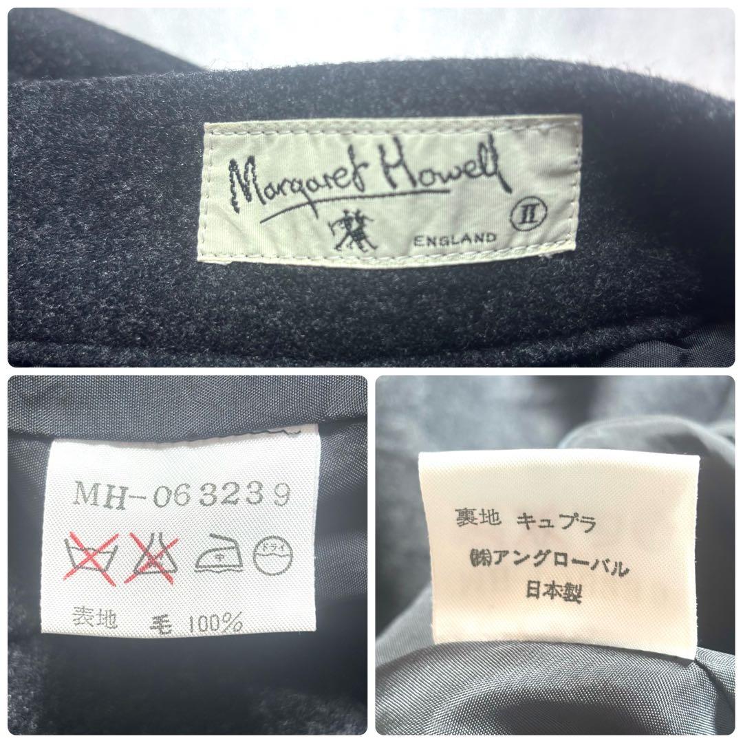 美品✨マーガレットハウエル ウール100% テーラードジャケット バーズアイ L