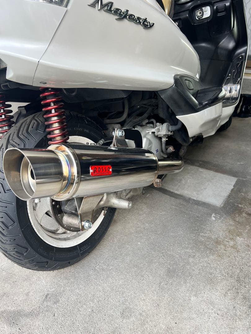 MROSSO ステンレス マフラー マジェスティ250C