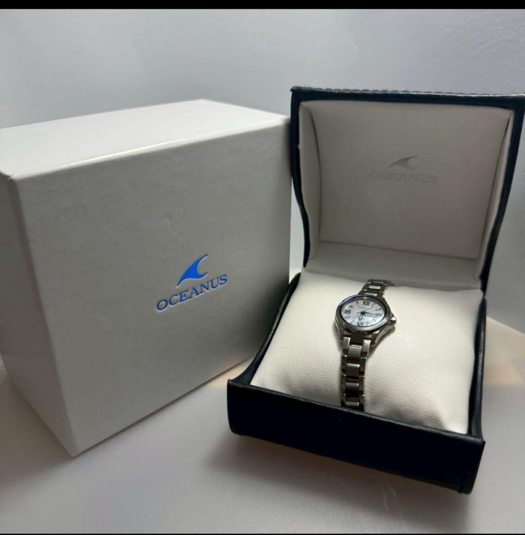 す*こ様 超美品OCEANUS OCW-70PJ-7AJF ブルー 電波ソーラー