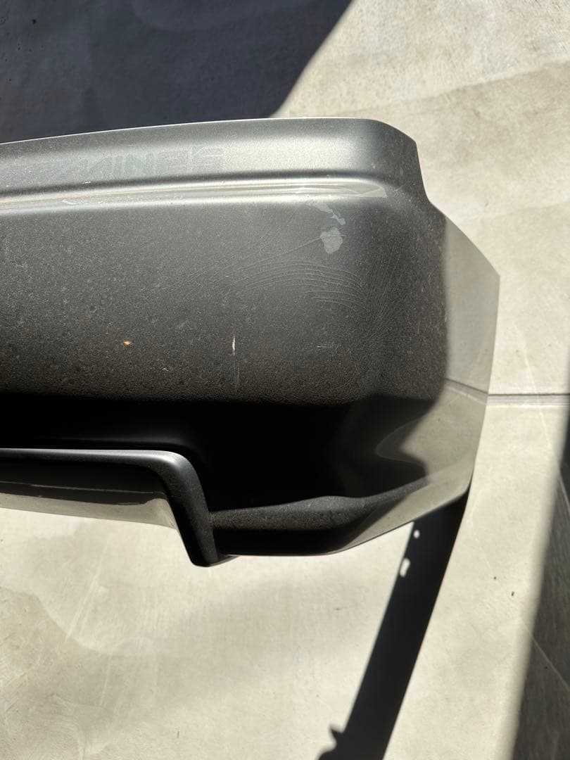 【直接引取】bnr34 リアバンパー　シルバー