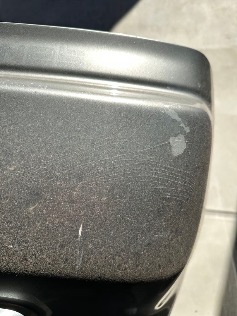 【直接引取】bnr34 リアバンパー　シルバー