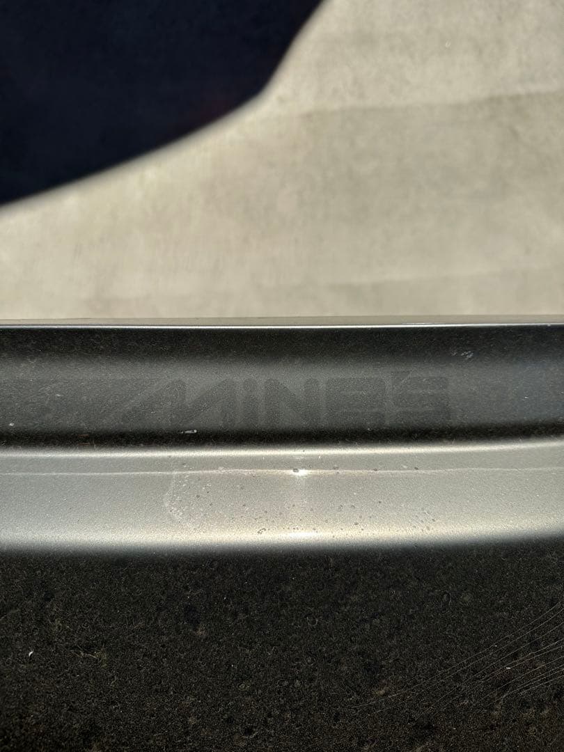 【直接引取】bnr34 リアバンパー　シルバー