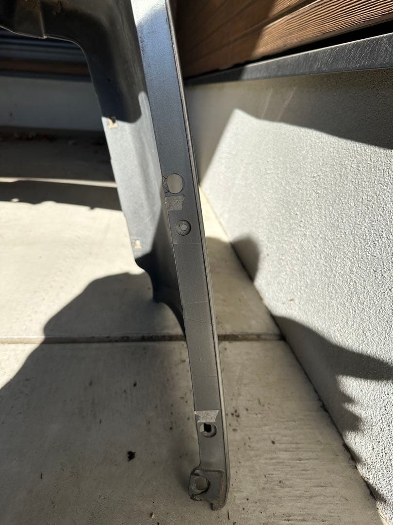 【直接引取】bnr34 リアバンパー　シルバー