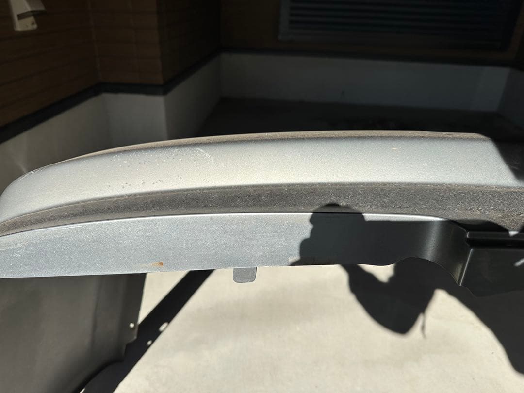 【直接引取】bnr34 リアバンパー　シルバー